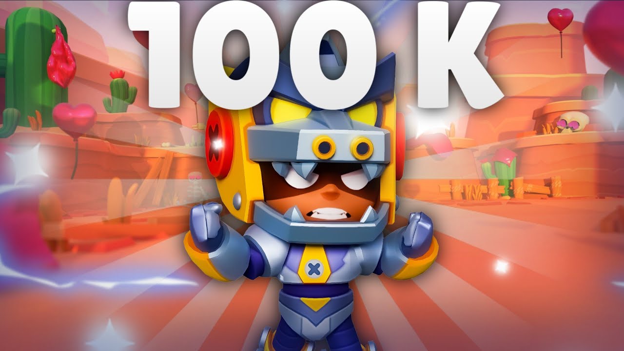 Jak jsem konečně dal 100 K!                       Brawl stars 