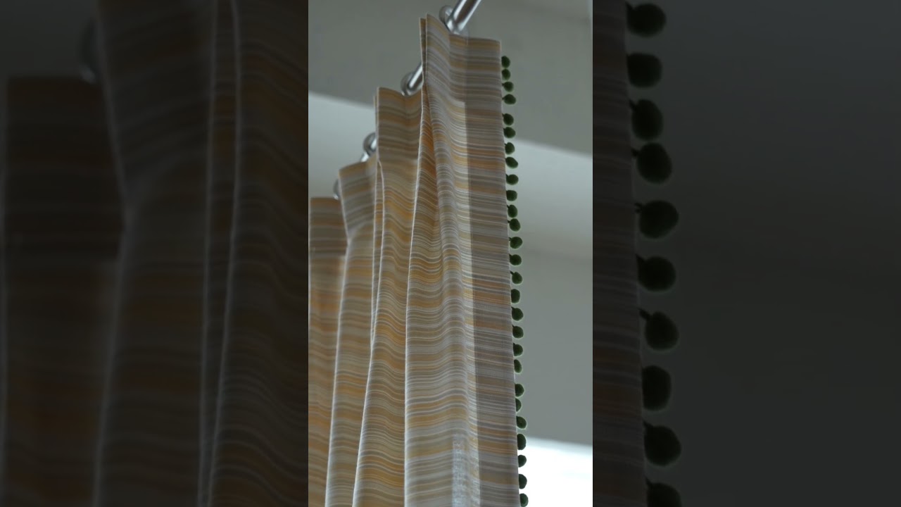 Modern Sheer Curtains with Textured Weave | Soft Neutral Window Styling Ideas 