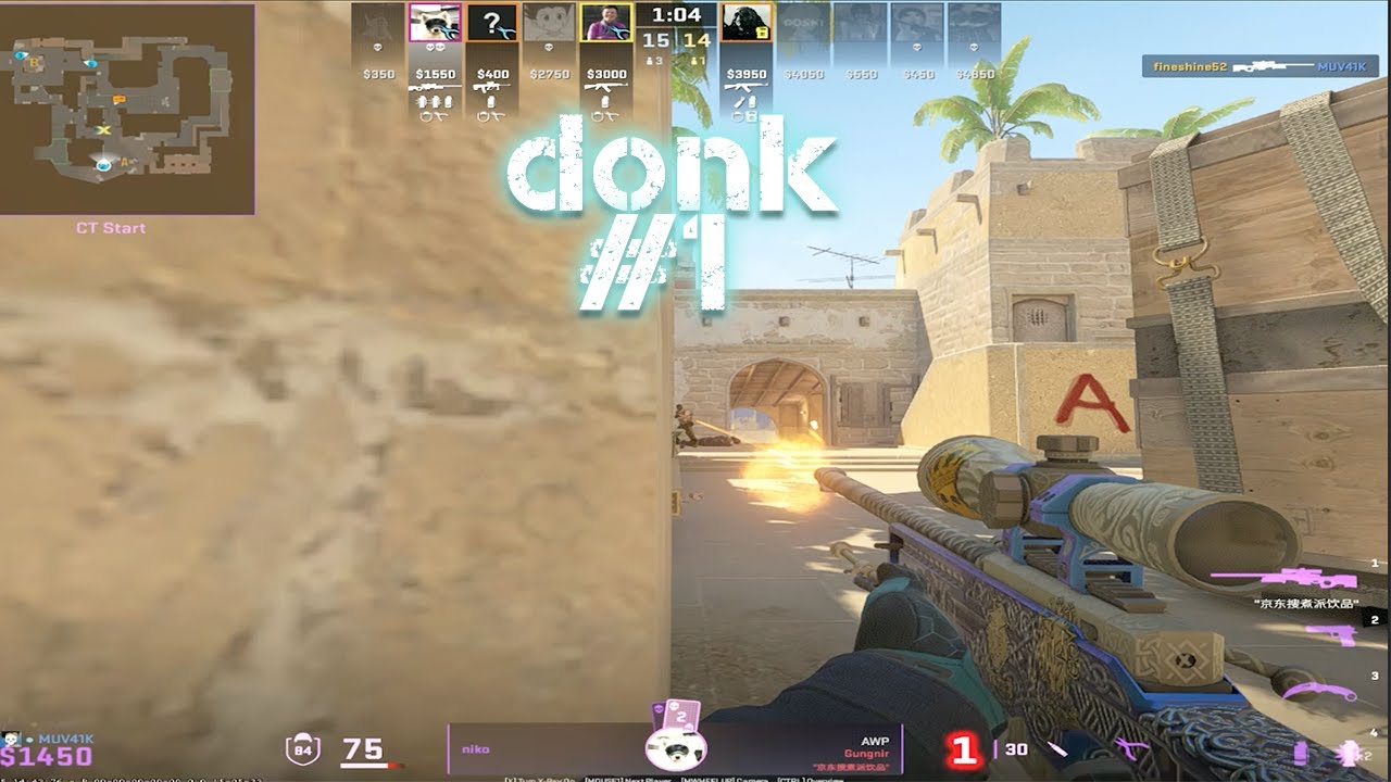donk (29-14)⚡#1 FACEIT PLAYER - (MIRAGE)
