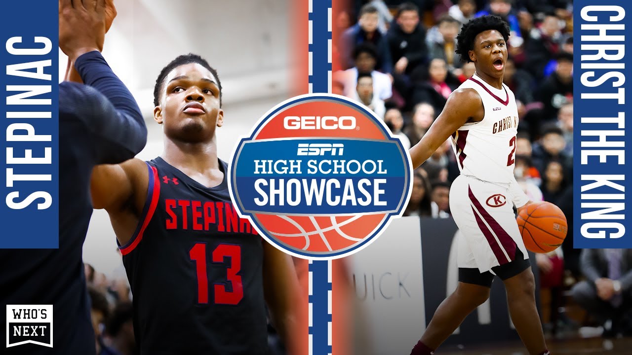 Archbishop Stepinac (NY) vs. Christ the King (NY) basketball - ESPN broadcast highlights