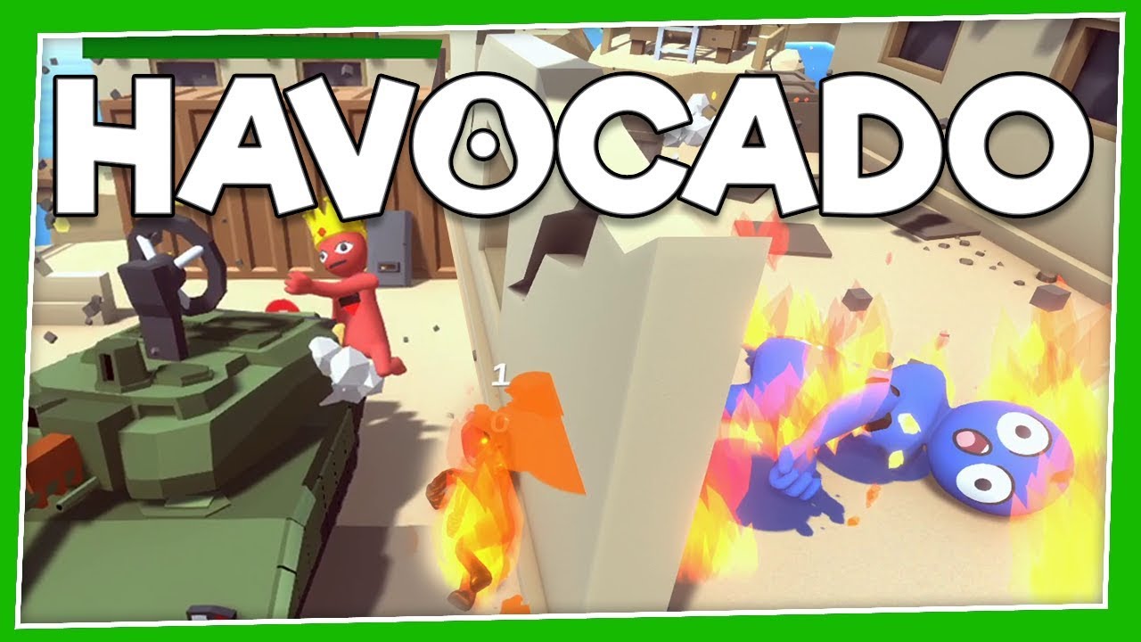 Havocado - #37 - FLAMING TEETH!! (4 Player Gameplay)