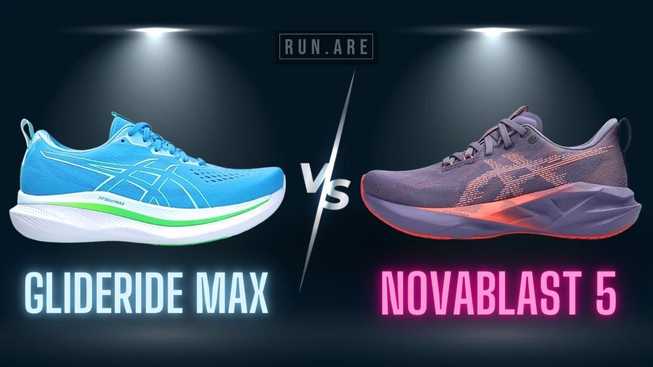 ASICS Novablast 5 vs Glideride Max: Shoe Comparison Review
