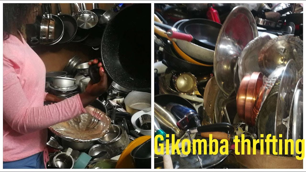 THRIFTING AT GIKOMBA NAIROBI,FOR CHEAPEST KITCHEN UTENSILS AND HOME DECOR