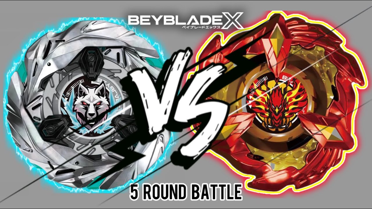Silver Wolf 3-80FB VS Soar Phoenix(Wing) 9-60GF | Beyblade X Battle (5 Rounds)
