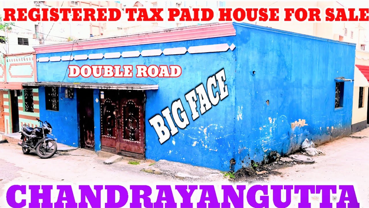 Independent🔥Double Road 🏡House For Sale In Hyd Chandrayangutta Ghazi E Millat Colony Registered