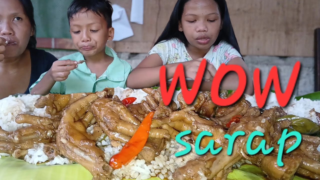 CHICKEN FEET ADOBO REQUEST  NI MA'AM  NA SARAP BALIK BALIKAN