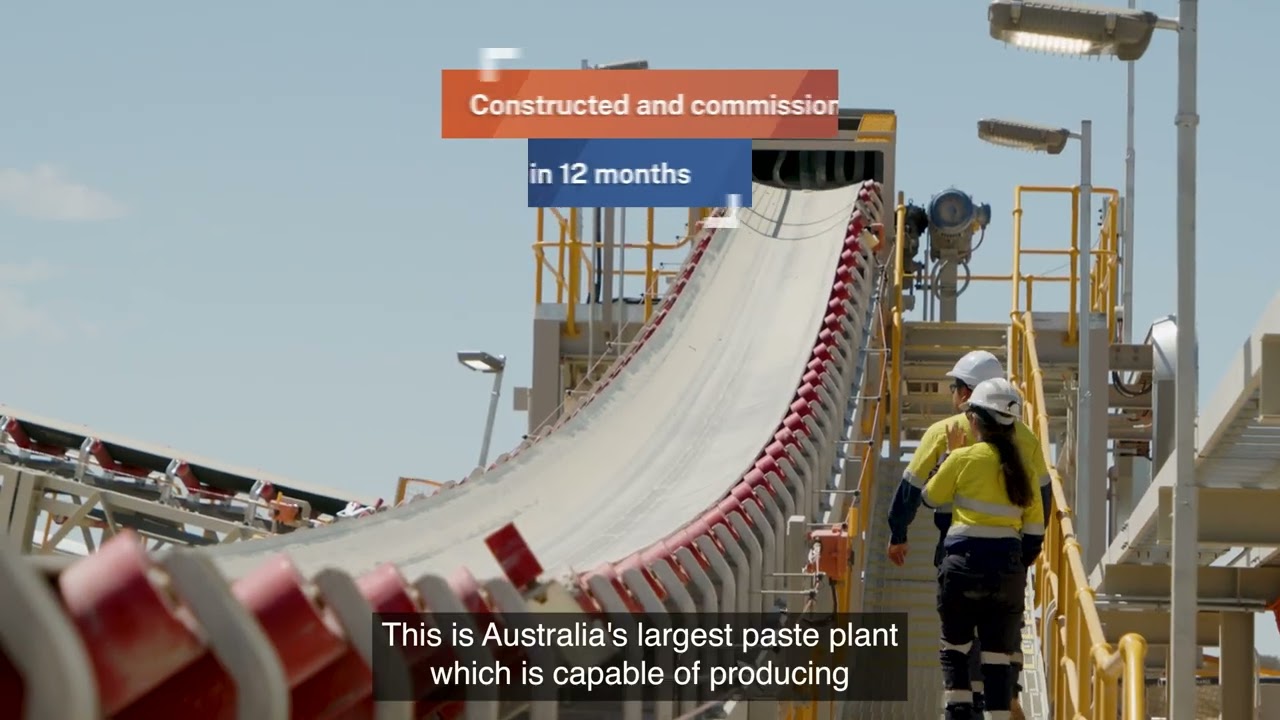 Kathleen Valley Paste Plant Construction Complete