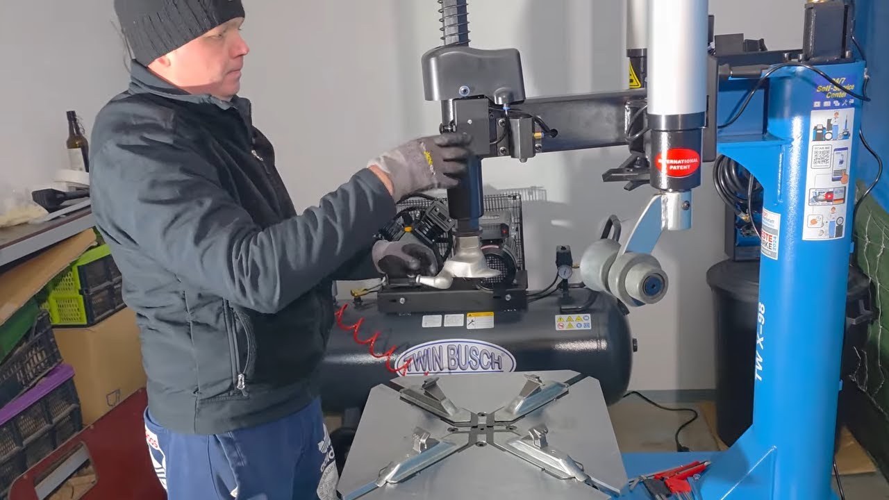 Twin Busch TWX 98 Tire Changer | Reifenmontagemaschine Unboxing & Aufbau