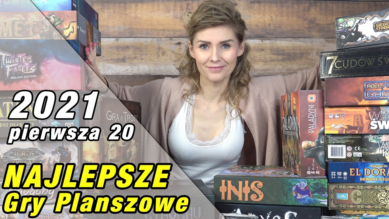 Najlepsze gry planszowe 2021 - Rozpoczynam z pierwszą dwudziestką