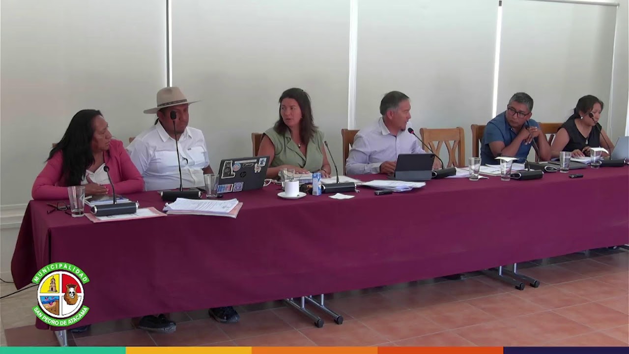 N°04 Sesión Ordinaria 2026 | Concejo Municipal San Pedro de Atacama