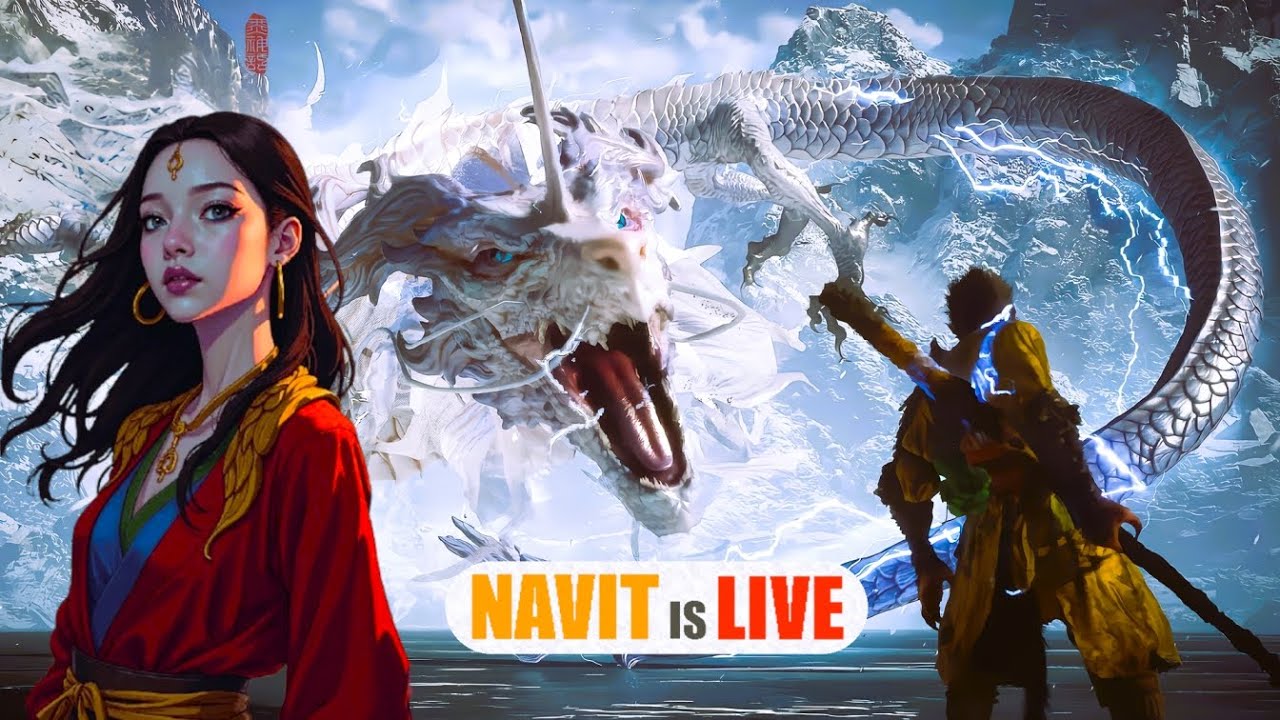 Let's defeat the bosses of Chapter-3. Black Myth : Wukong NG+++ Live stream . NAVIT OP is LIVE