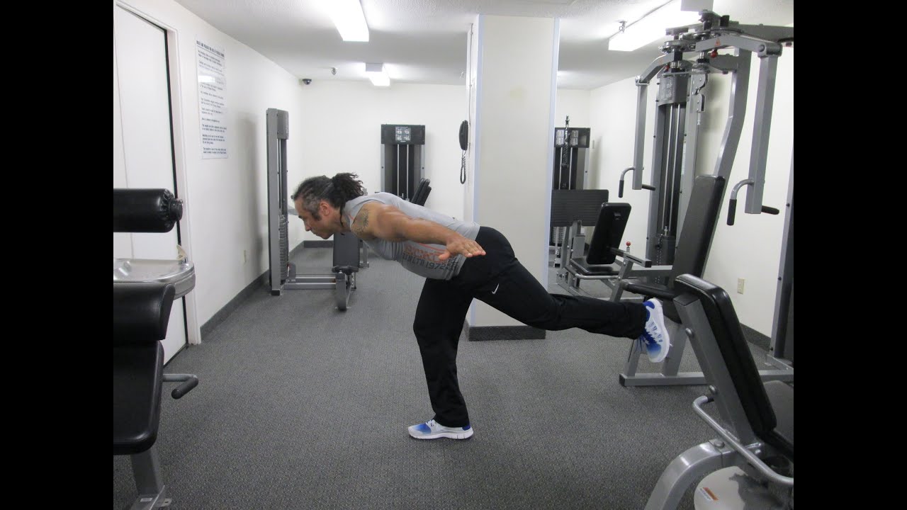 Balance and stretching exercises from home