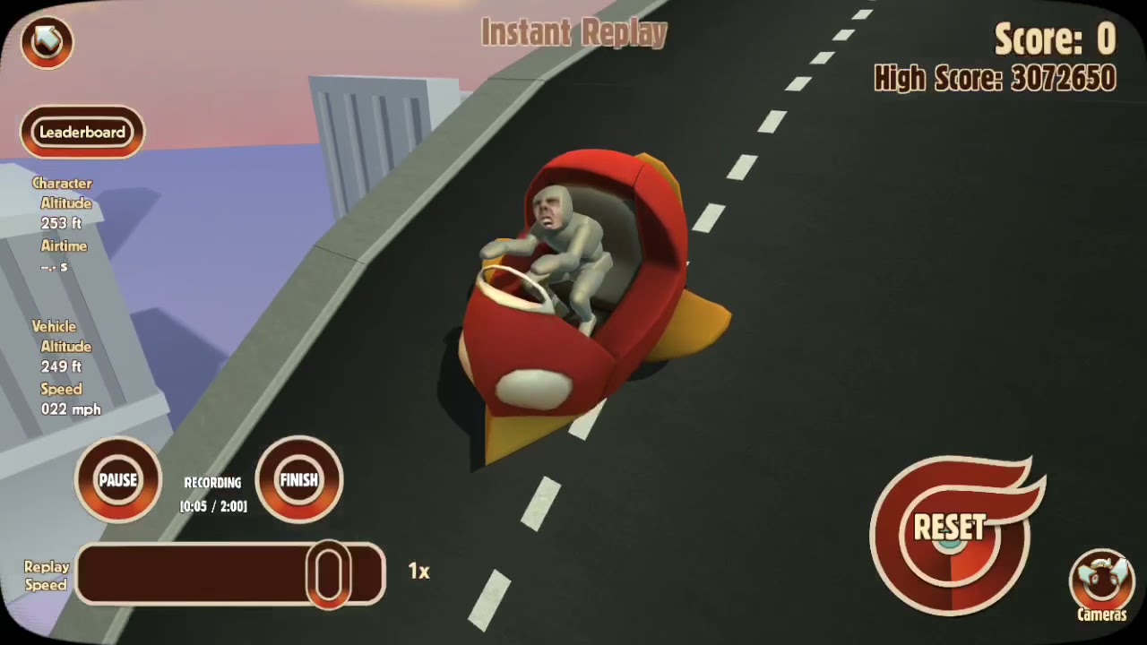 Using the Token Bird in Turbo Dismount