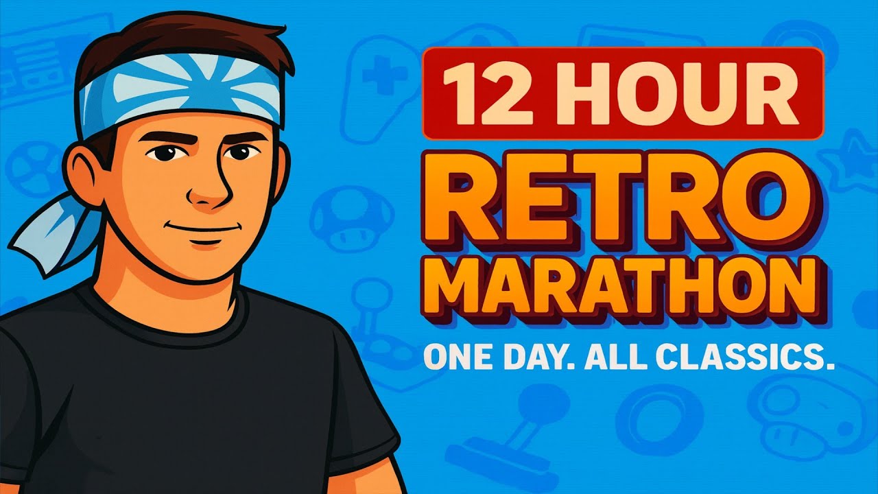 12 Hour Retro Marathon! Golden Axe, Zelda, Streets of Rage & More &ndash; Classic Gaming Event