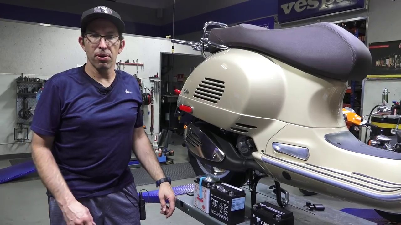 Vespa GTS Battery Guide -Which to Choose from