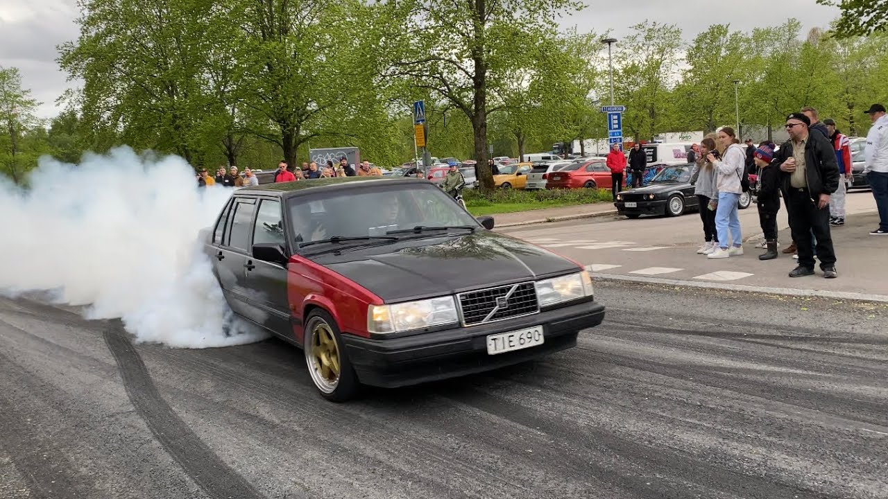 Tuned cars burnout vantaa cruising 21.5.2021