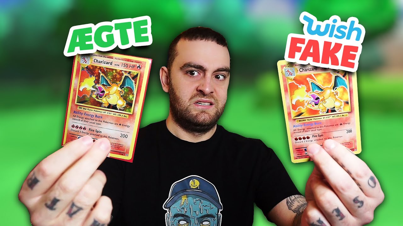 Pokemonkort - men de er fra Wish...