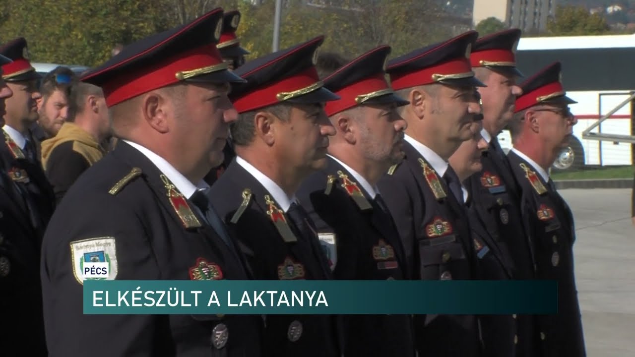 Gyorsabban érhetnek ki a lánglovagok - új tűzoltó laktanya épült Pécs déli részén