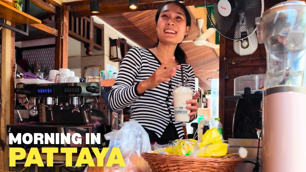 Quiet Morning Streets of Pattaya - Solo Walk