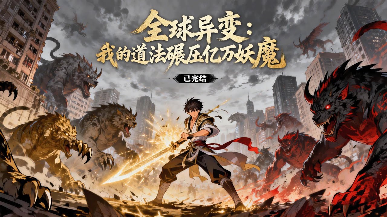 完结《全球异变：我的道法碾压亿万妖魔》1-462 他重生回首次源气复苏前，誓弃中看不中用的 A 级治愈系觉醒者身份 —— 奶自己满血，救队友却 CD 长蓝量不足！#小说推荐 #异能 #漫画