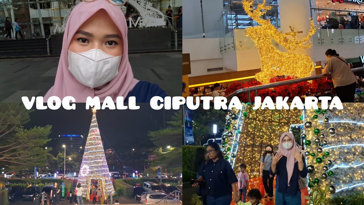 DEKORASI POHON NATAL DI MALL CIPUTRA JAKARTA