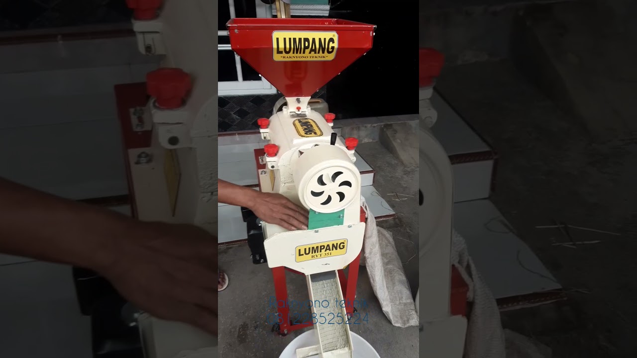 GILINGAN PADI MINI TERBAIK ||  LUMPANG RYT351|| RAKNYONO TEKNIK || 081228525224