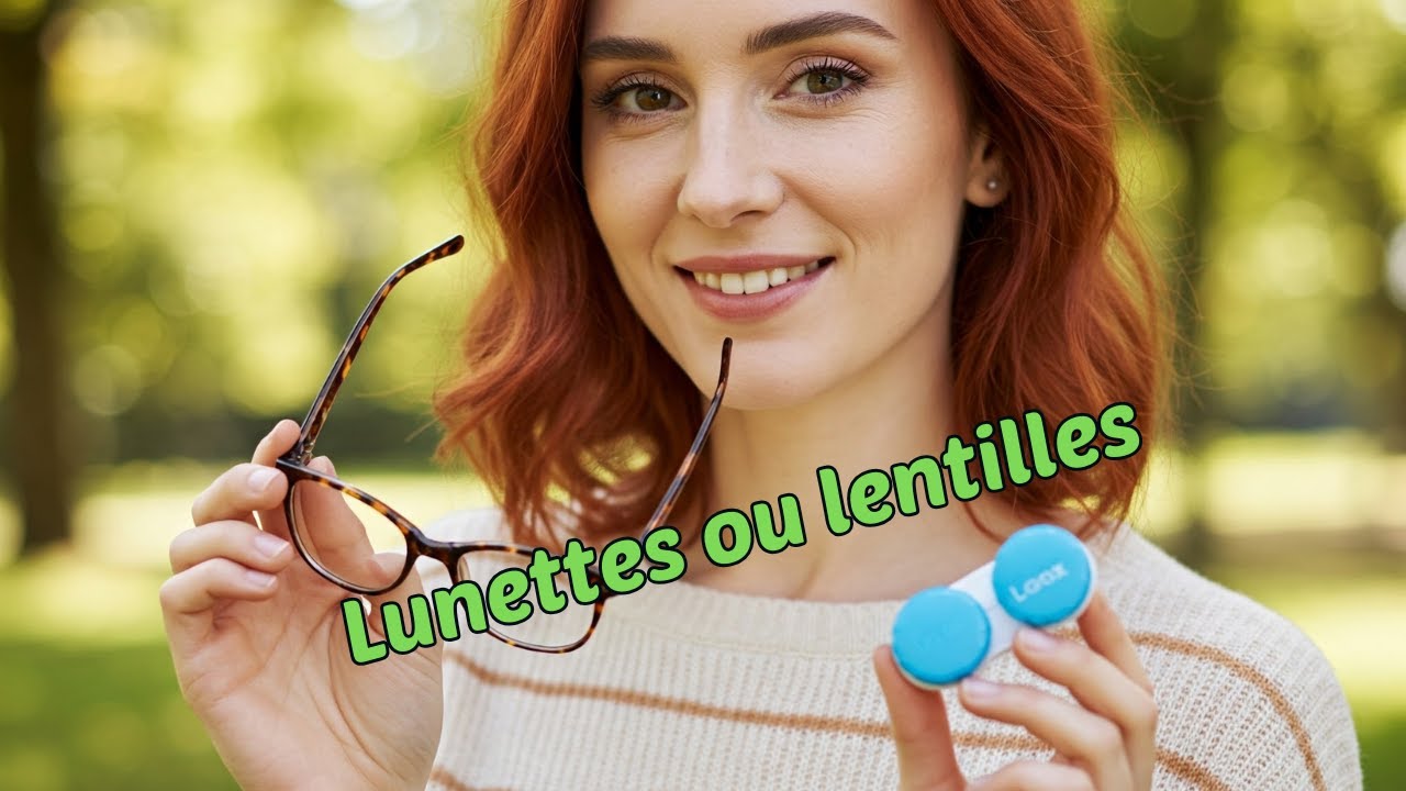 Lunettes ou lentilles, comment choisir. Avantages et inconvénients des 2 solutions