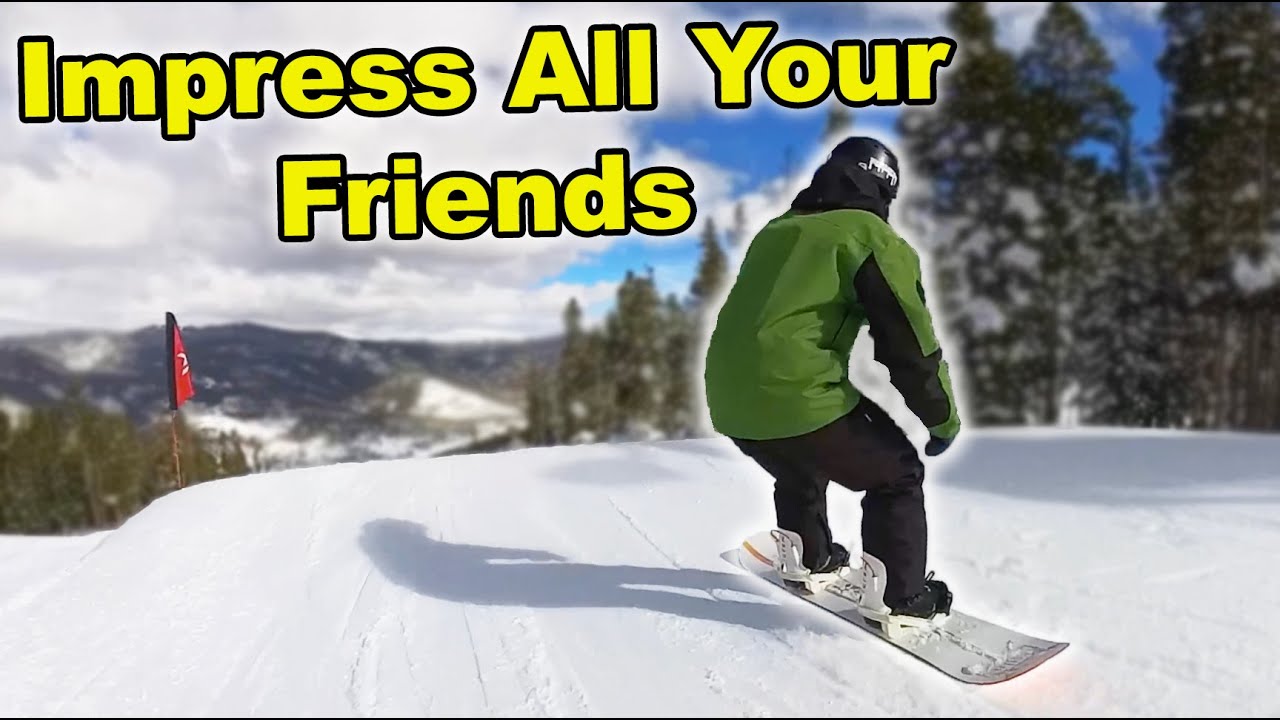The Easiest Trick in Snowboarding
