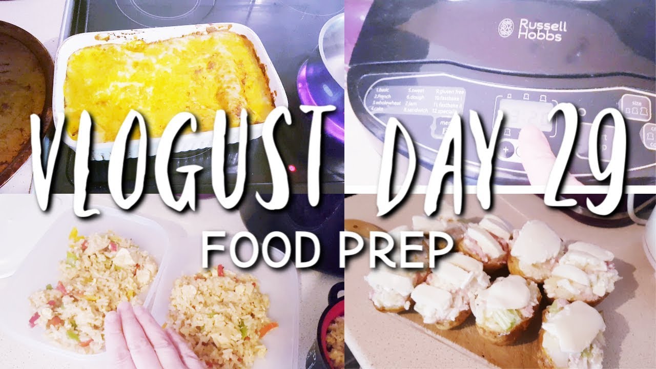 Vlogust Day 29: Slimming World Batch Cook and Food Prep