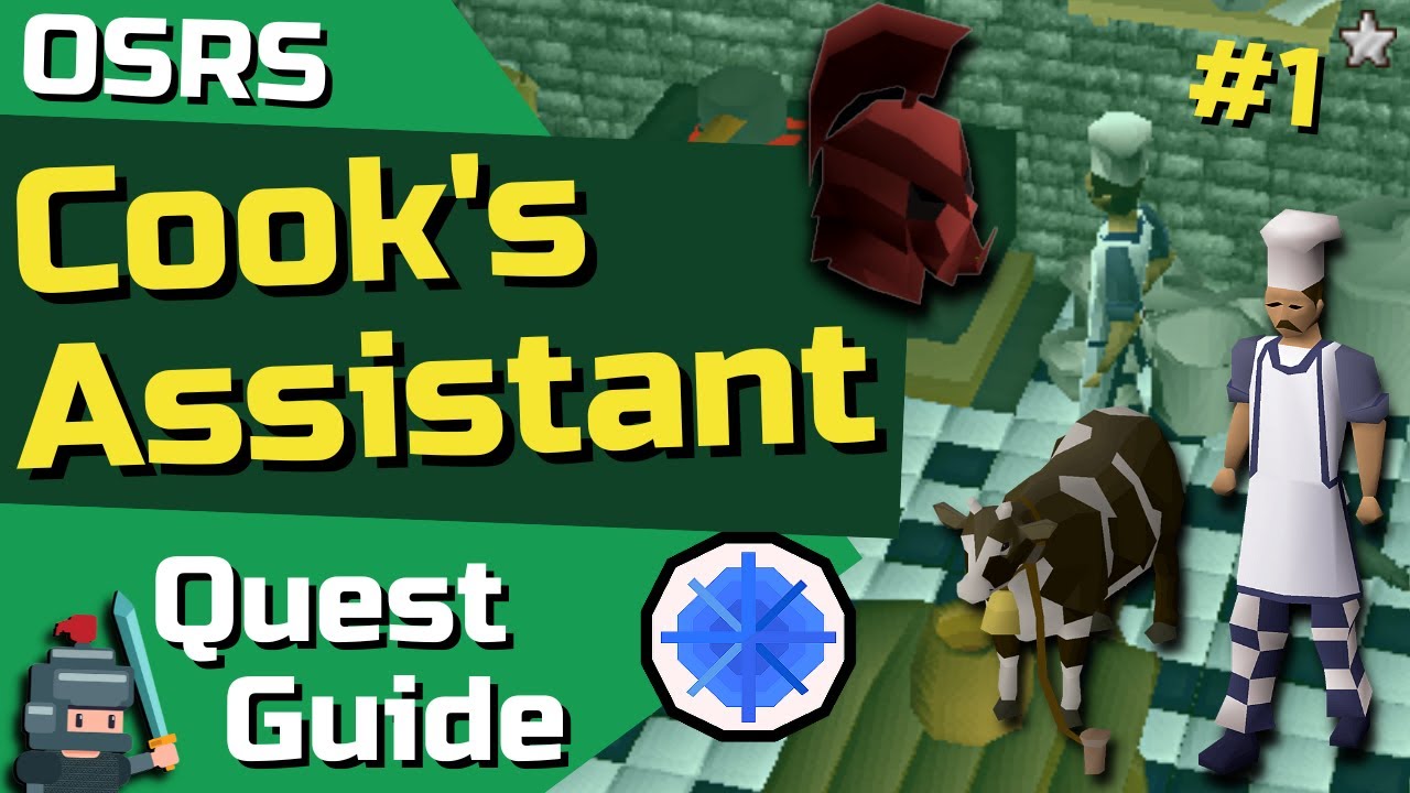 Cooks Assistant OSRS F2P Quest Guide - (OSRS Ironman Friendly)