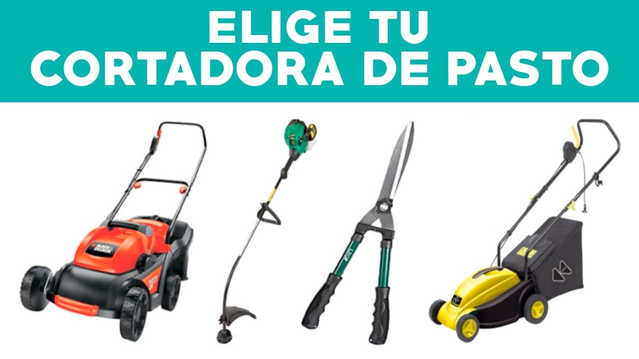 &iquest;C&oacute;mo elegir una cortadora de pasto?