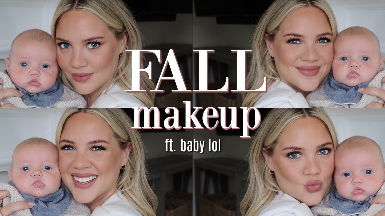 Fall Makeup Tutorial..baby not included lol || Elanna Pecherle 2020