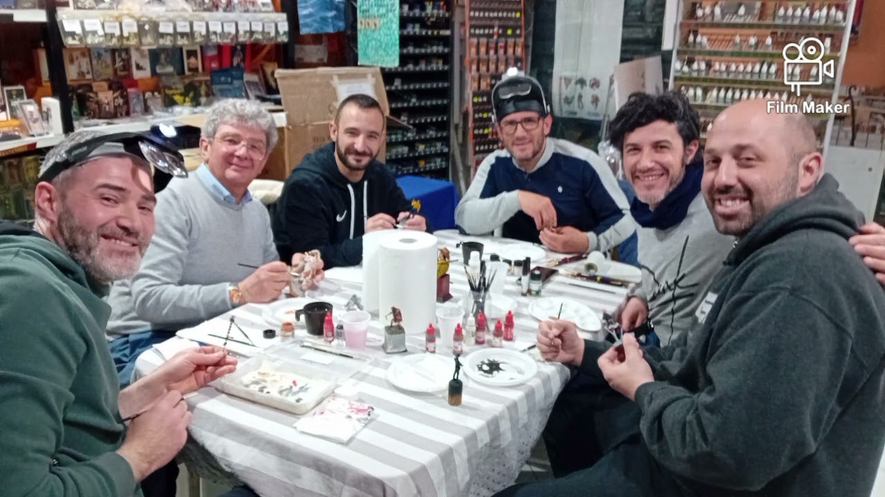 Il laboratorio di Aulicino modellismo 