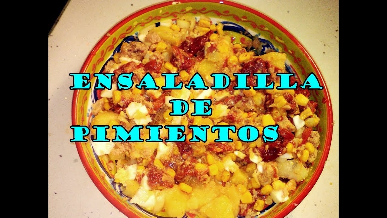 Ensaladilla de pimientos | La cocina de Isa