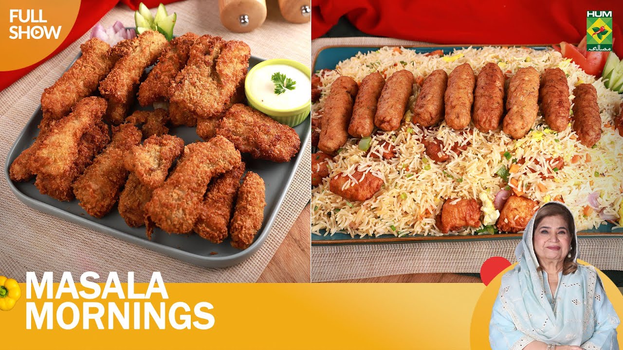 Dehli darbar Style Al Baik Fish & Seekh Tikka Pulao | Chef Shireen | Masala Mornings | 2 August 24
