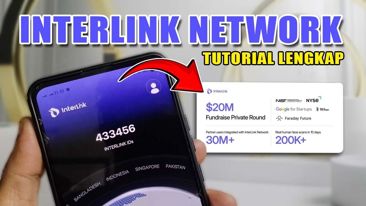 Cara Garap Interlink Network Airdrop Untuk Pemula | Tutorial Daftar dan Verifikasi Interlink Network