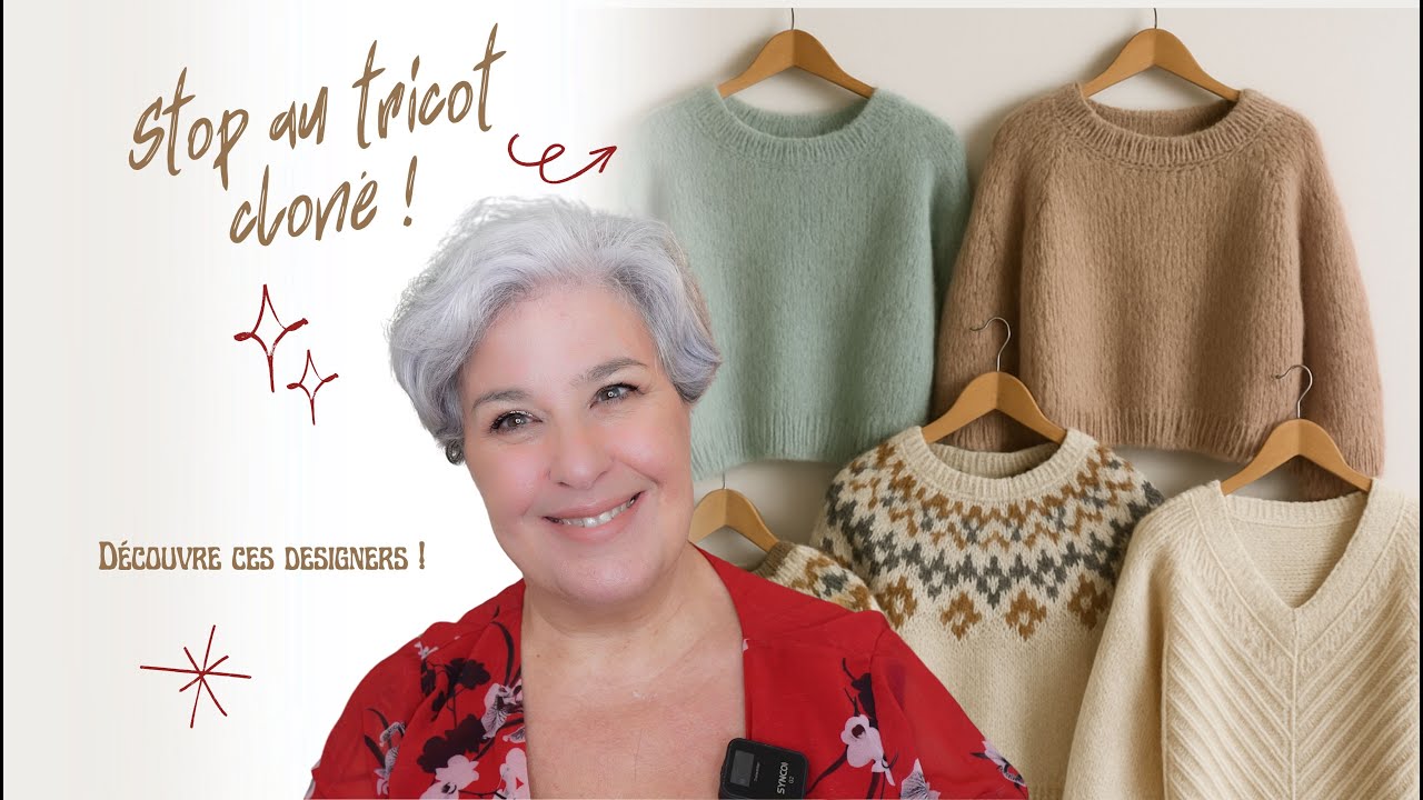 Stop aux patrons vus et revus : découvre ces designers tricot !