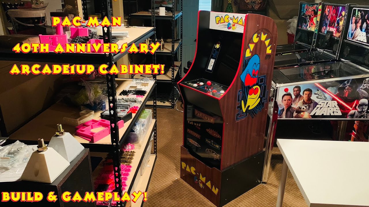 Awesome Pac-Man 40th Anniversary Edition - Arcade1Up Cabinet