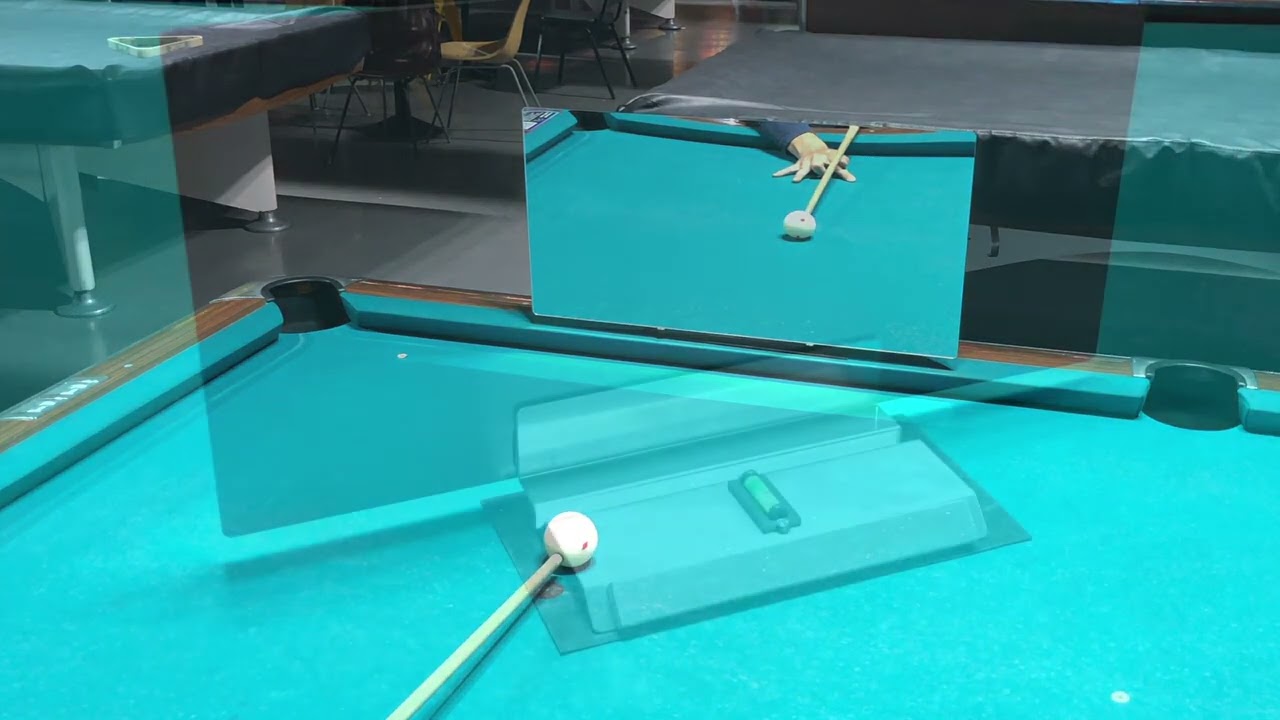 Mirror Trainer Helps You Vsualize Bank Shot, Kick Shot, Rail First Shot, and Stroke Practice.