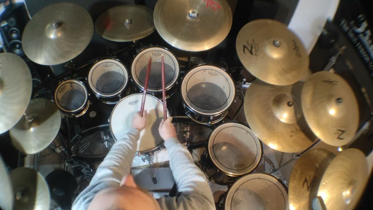 Behemoth - God=Dog ✝️=🐕 (drum cover)(4K)(Mareczko drummer na YouTube)(👹🥁🖥️) #Behemoth #cover