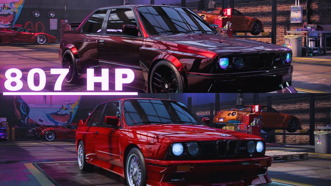 NFS: HEAT BMW M3 Evolution II Tuning 807 HP