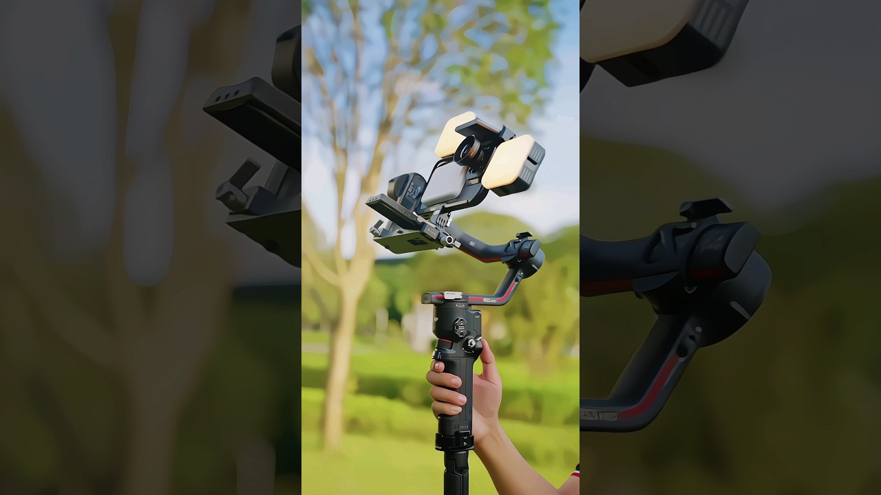 DJI RS 3 pro Gimbal Stabilizer  for iPhone ll DJI RS 3 pro for iPhone 16 pro max ll #dji #gimbal