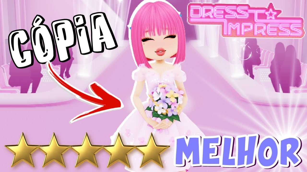 😍 TESTAMOS A CÓPIA DO DRESS TO IMPRESS - It Girl Roblox