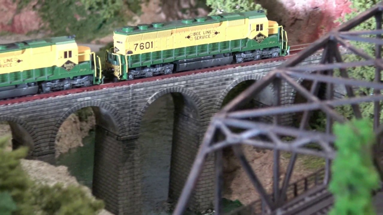 nscale model train layout prr