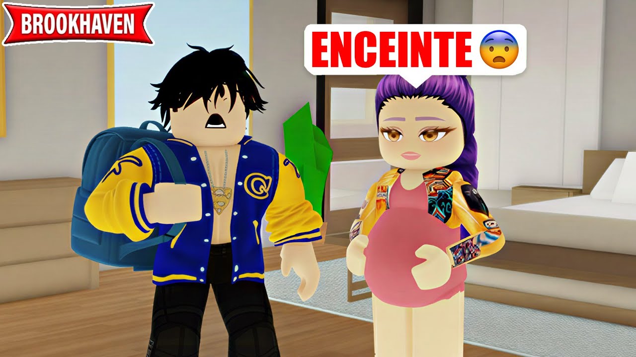 RUMI DES HUNTRIX EST ENCEINTE SUR BROOKHAVEN ! ROBLOX