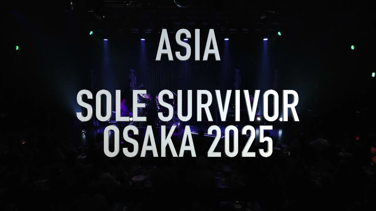 ASIA - Sole Survivor - Live in Osaka 2025