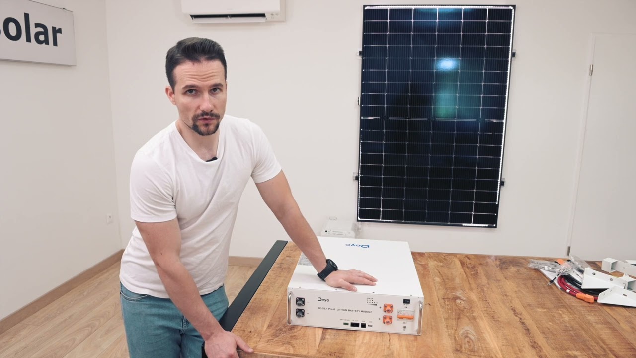 Deye SE-G5.1 Pro B – External Design and Connection Overview