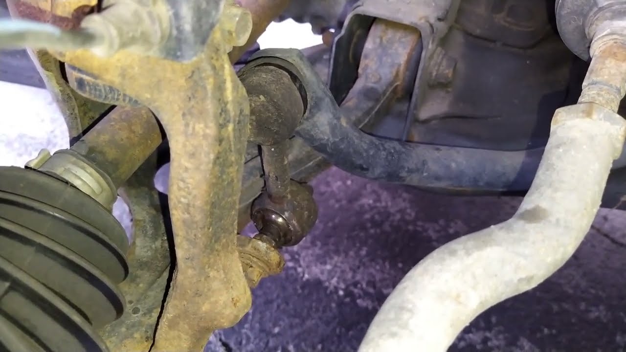 How to EASILY Remove Seized Stabalizer Bar Link (Remove stuck sway bar link)