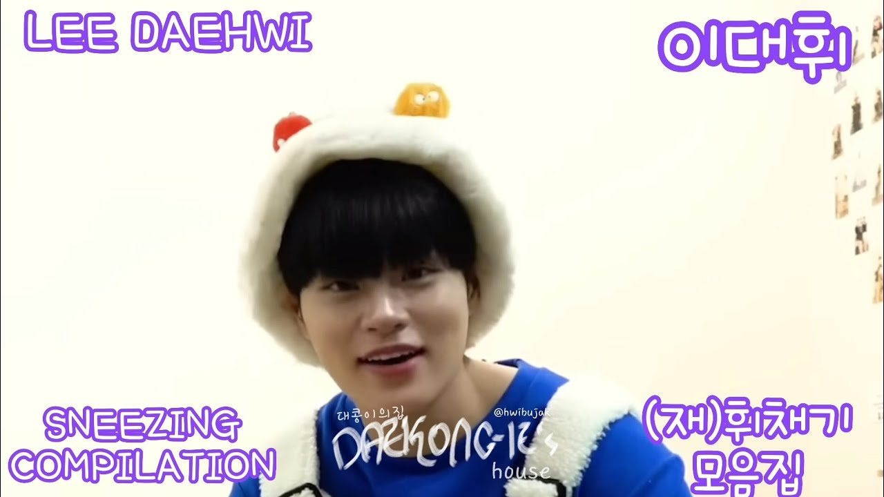 [AB6IX / LEE DAEHWI / 이대휘] DAEHWI SNEEZING COMPILATION / 이대휘의 휘채기 모음집