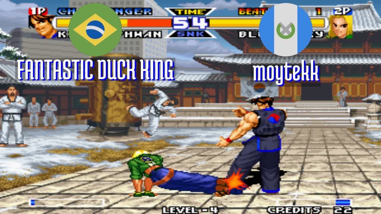 FT5 @rbffspec: FANTASTIC DUCK KING (BR) vs moytekk (GT) [Real Bout FFS rbff Fightcade] Jun 12
